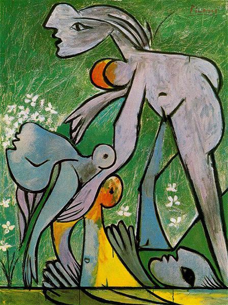 Pablo Picasso Classical Oil Paintings The Rescue Surrealism - Click Image to Close